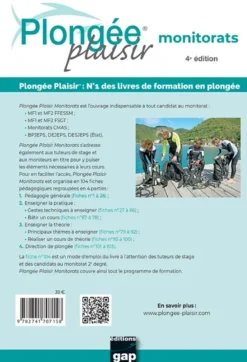 Plongée Plaisir Monitorats - 4ème édition