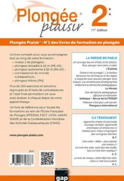 Plongée Plaisir Niveau 2 - 11ème édition