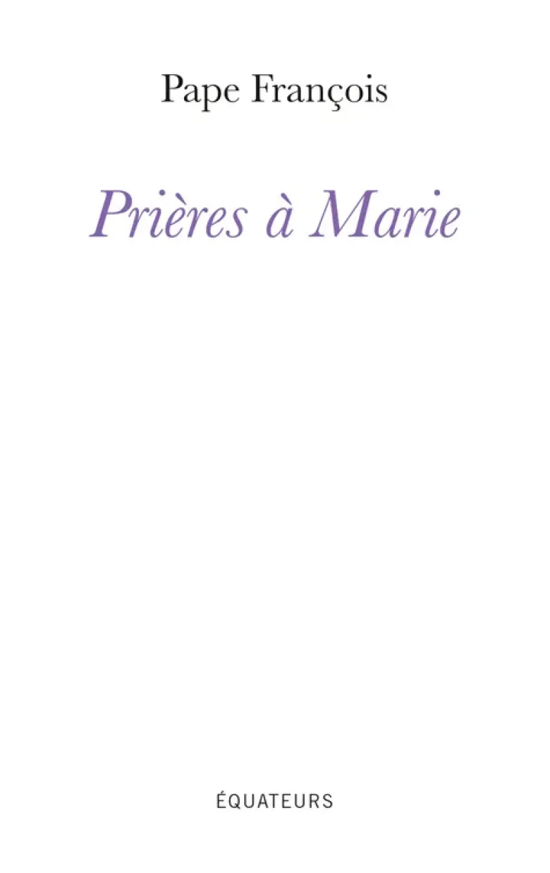 Prières à Marie