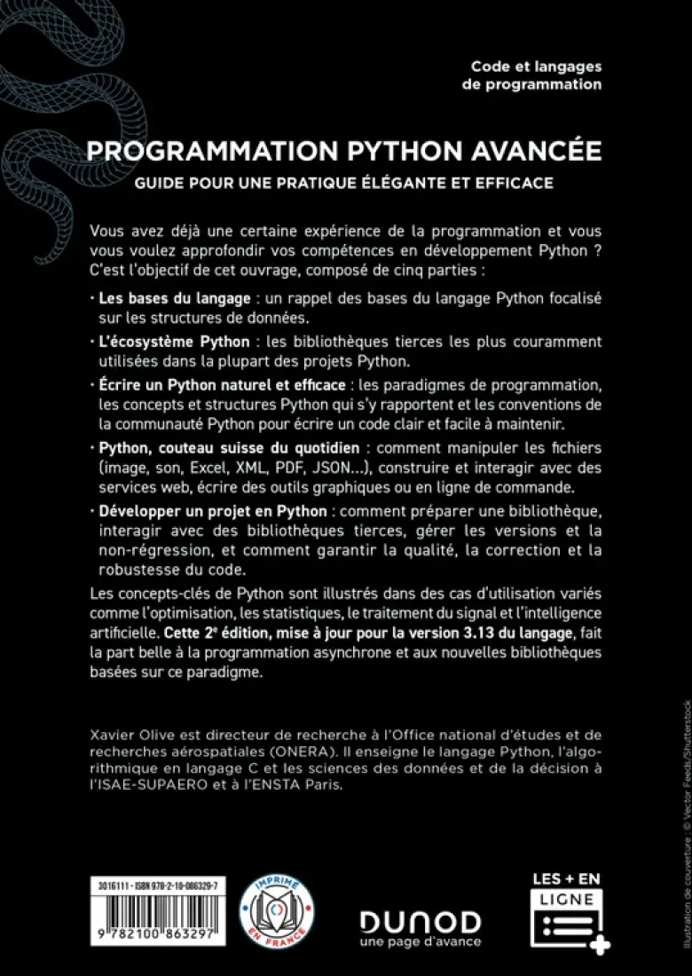 Programmation Python avancée - 2e éd.