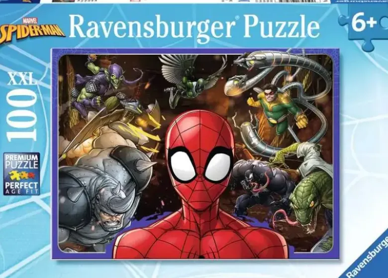 Puzzle Courageux Spider-Man 100 Pièces XXL
