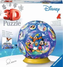 Puzzle 3D Boule Disney 72 pièces