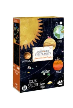 PUZZLE - DECOUVRE LES PLANETES - 200 Pièces