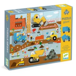 Puzzle Géant - Le chantier - 12pcs + 5pcs