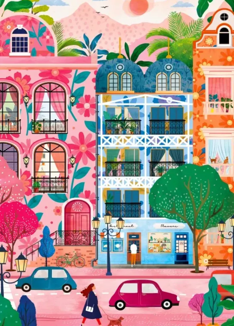 Puzzle "Le Pouvoir des Fleurs"