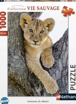 Puzzle Lionceau Désert 1000 Pièces