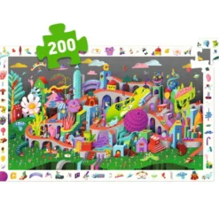 Puzzle observation 200 pcs - Crazy Town