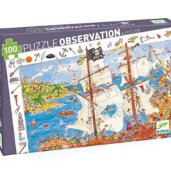 Puzzle observation 100 pcs - Les pirates