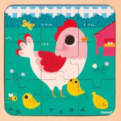 Puzzle 9 pcs - Poulette Henriette