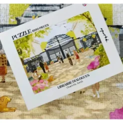 Puzzle 1000 pièces - Librairie Dialogues, édition 50 ans
