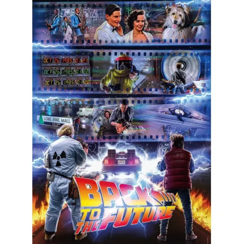 Puzzle 1000 Pièces Retour Vers le Futur