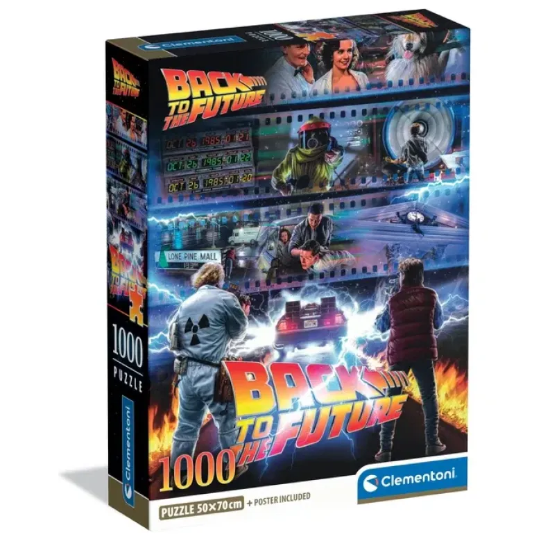 Puzzle 1000 Pièces Retour Vers le Futur