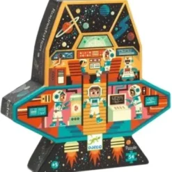 Puzzle silhouette54 pcs -Station spatiale
