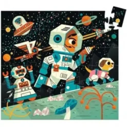 Puzzle silhouette54 pcs -Station spatiale
