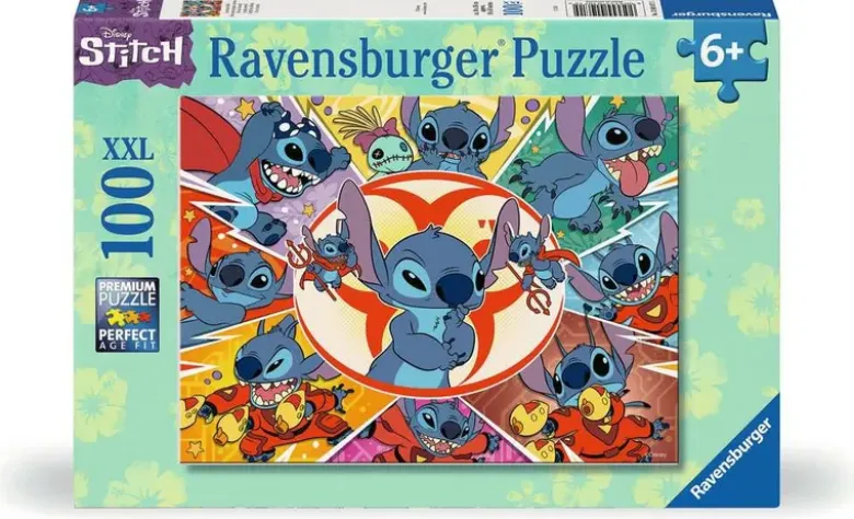 Puzzle Stitch Univers Disney 100 Pièces XXL