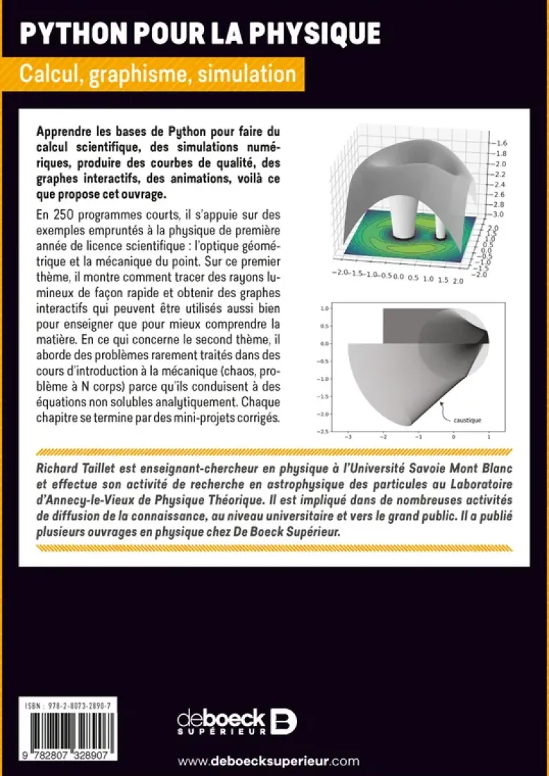 Python pour la physique