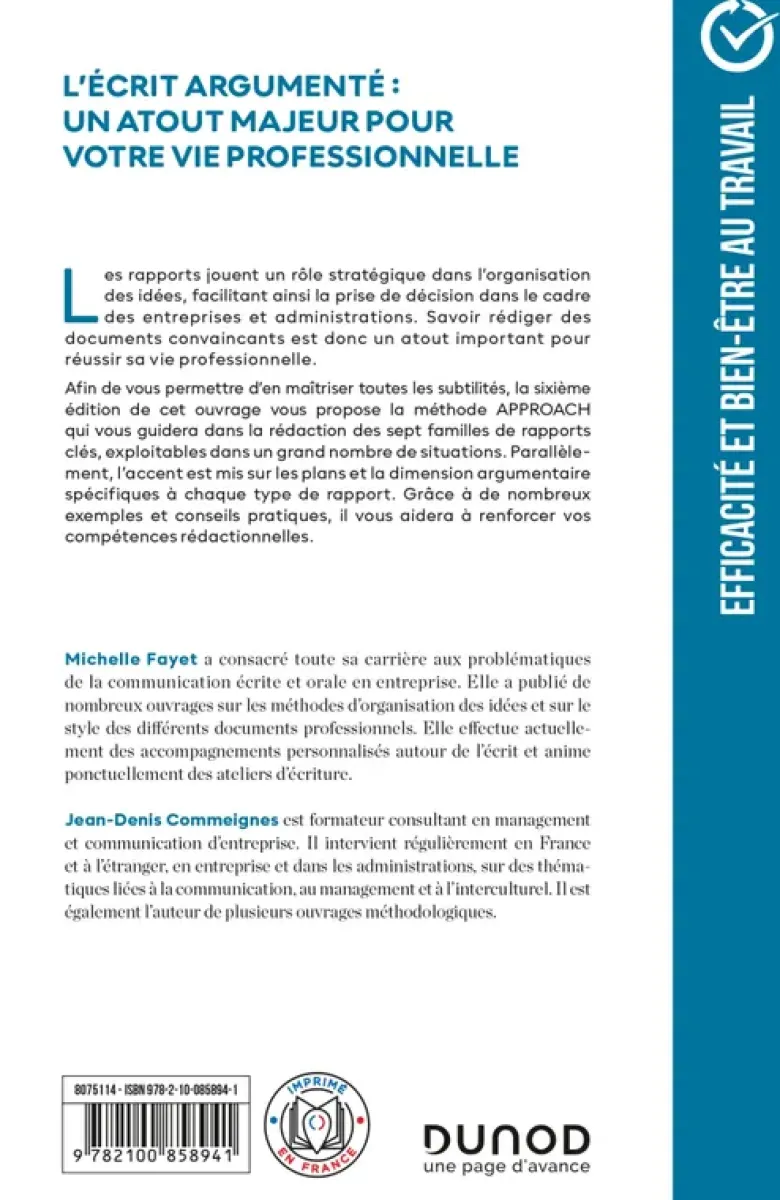 Rédiger des rapports convaincants - 6e éd