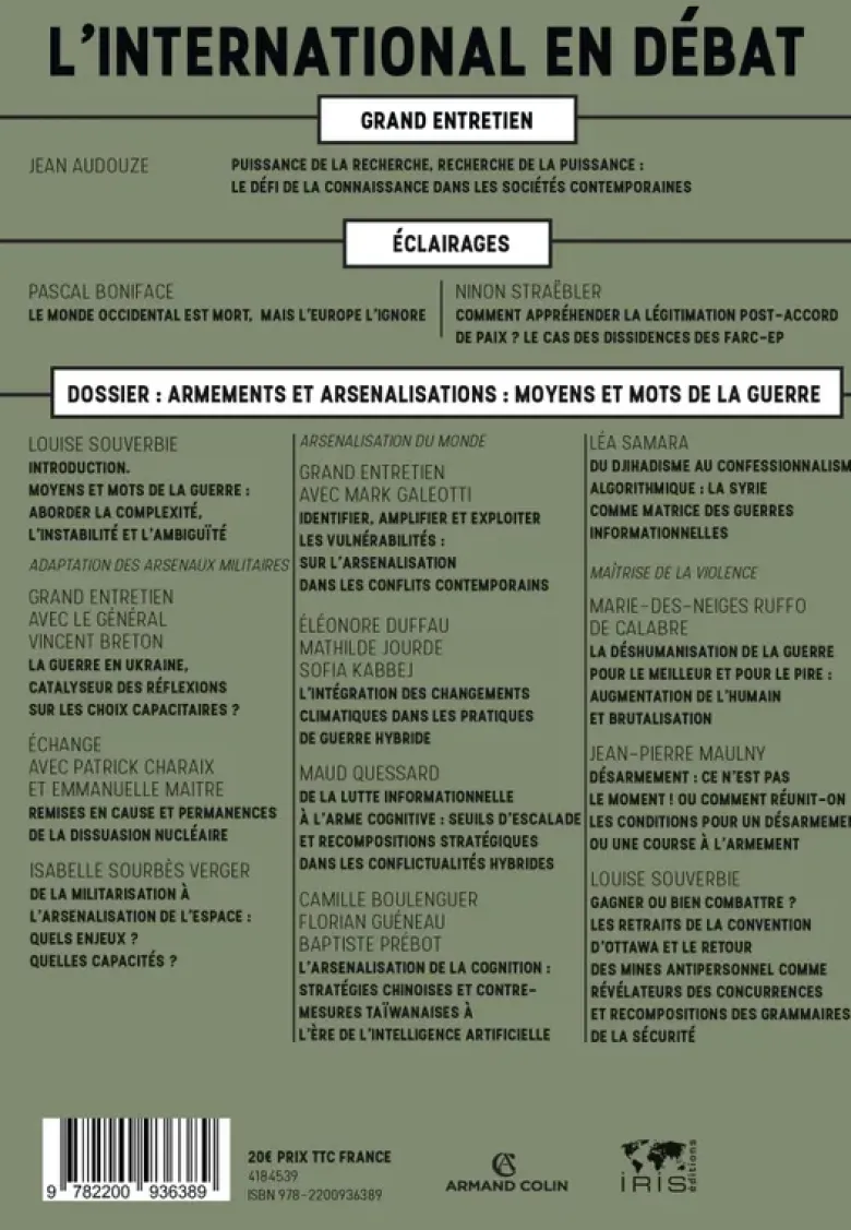 Revue internationale et stratégique N°140 4/2025