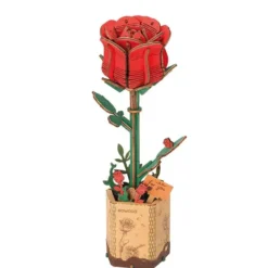Rose rouge - Maquette