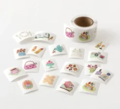 Rouleau de Stickers Yuru Log - Timbres