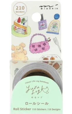 Rouleau de Stickers Yuru Log - Timbres