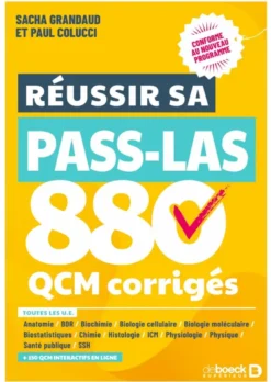 Réussir sa PASS LAS - 880 QCM corrigés