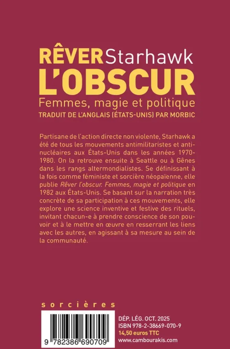 Rêver l'obscur