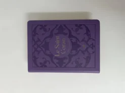 Saint Coran (Le) - bilingue (ar-fr) - Poche (10x14 cm) - Violet REMPLACER PAR 9791022504607