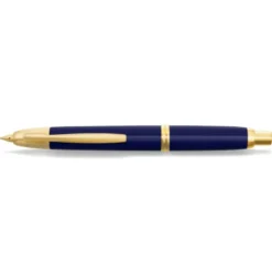 Stylo Plume Capless Bleu doré
