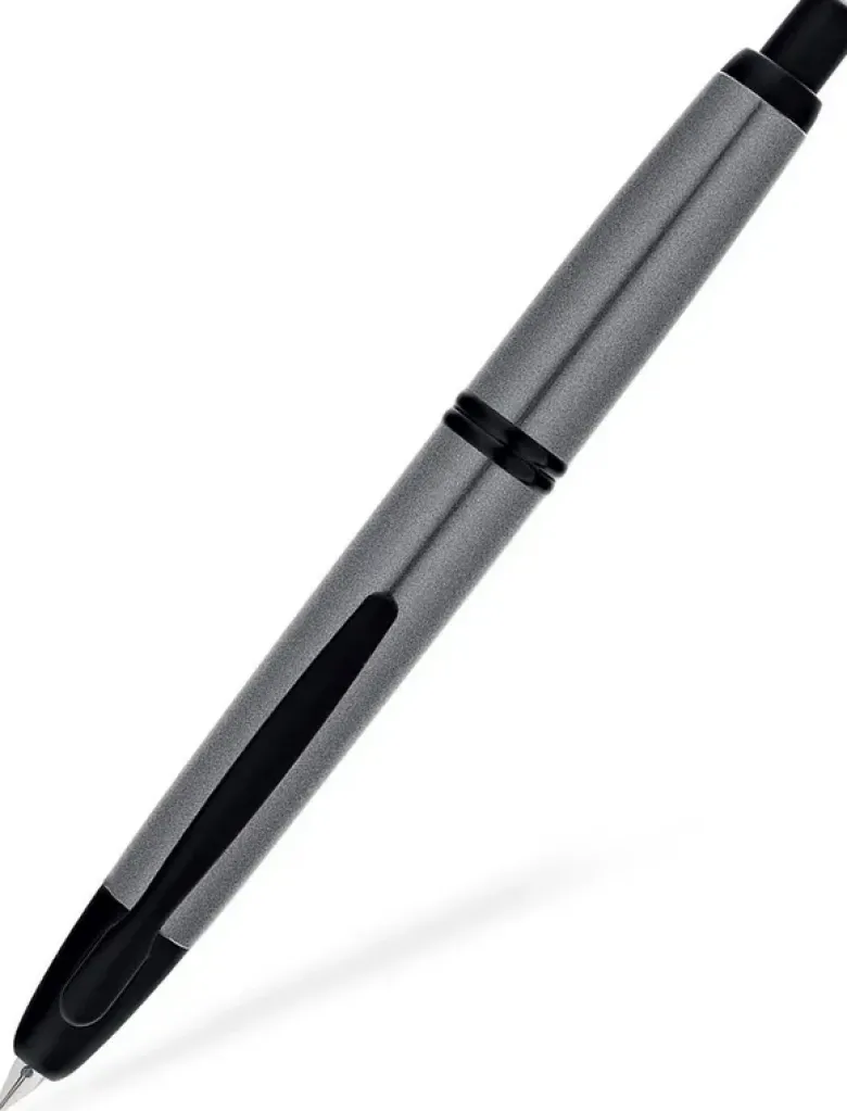 Stylo Plume Capless Gris noir mat