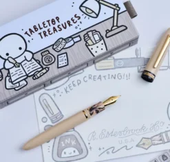 Stylo Plume M TheCoffeeMonsterzCo Crème