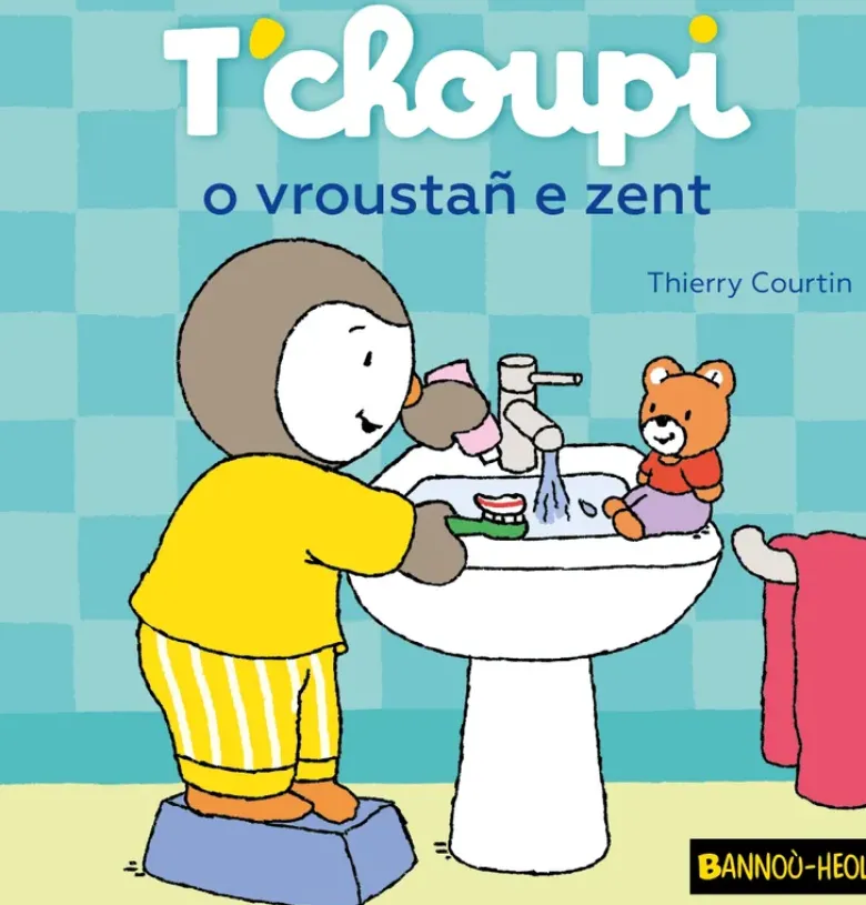 T'choupi o vroustañ e zent