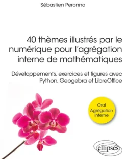 40 thèmes illustrés par le numérique pour l’agrégation interne de mathématiques