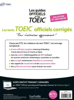 TOEIC ® : les tests officiels corrigés Nouvelle édition