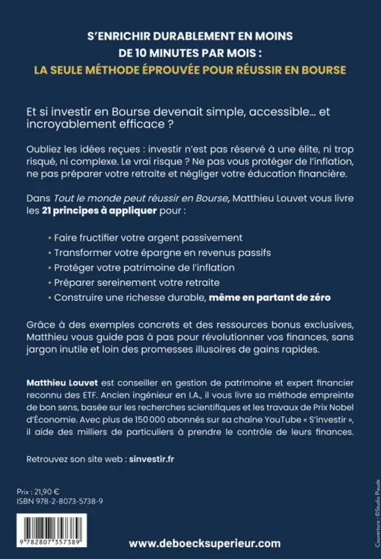 Tout le monde peut réussir en Bourse