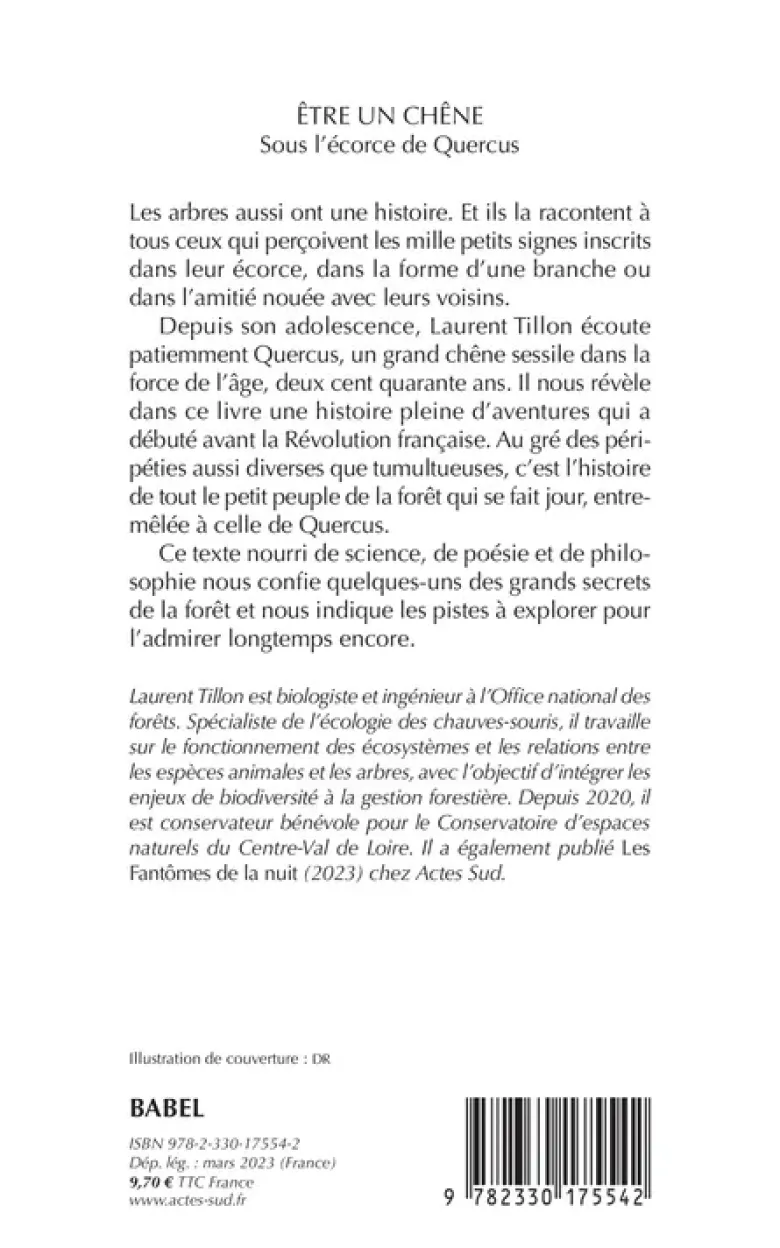 Être un chêne