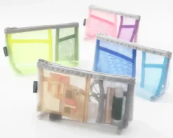 Trousse organiseur à soufflet Vert