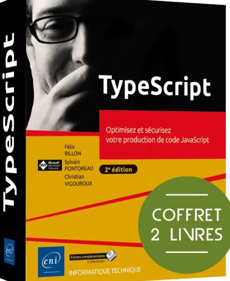 TypeScript - Coffret de 2 livres