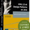 UML 2.5 et Design Patterns en Java - Coffret de 2 livres : Maîtrisez les modèles de conception