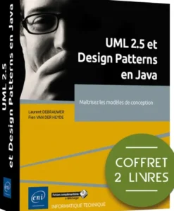 UML 2.5 et Design Patterns en Java - Coffret de 2 livres : Maîtrisez les modèles de conception