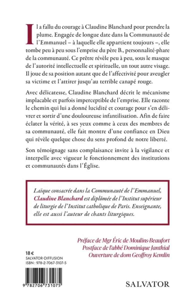 Un canapé rouge