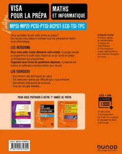 Visa pour la prépa Maths et informatique - 7e éd