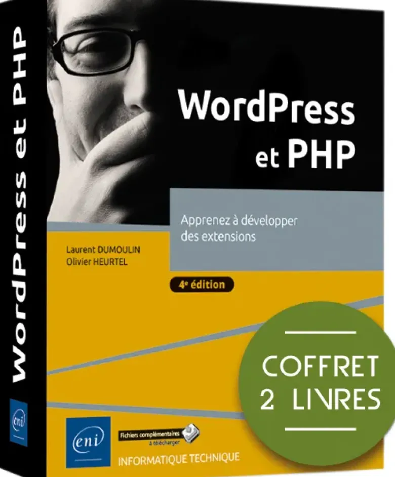 WordPress et PHP - Coffret de 2 livres : Apprenez à développer des extensions (4e édition)